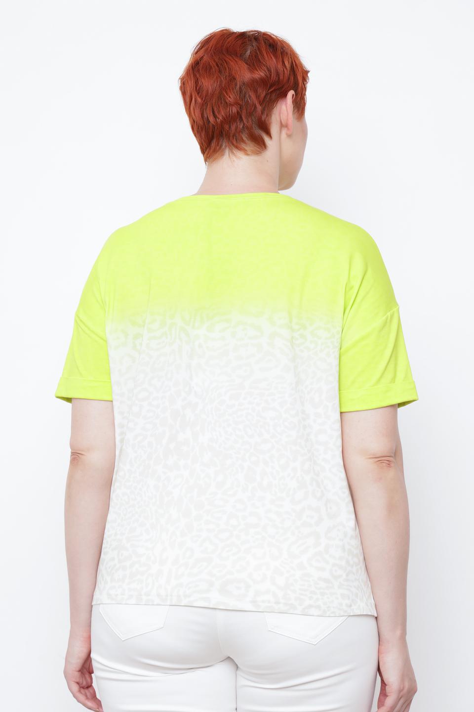 Футболка Tuzzi с принтом лайм