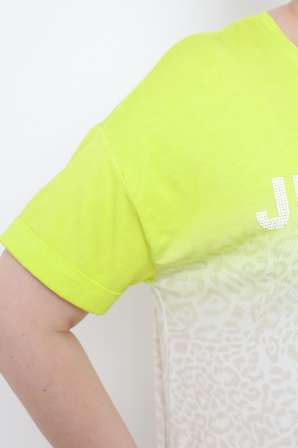 Футболка Tuzzi с принтом лайм