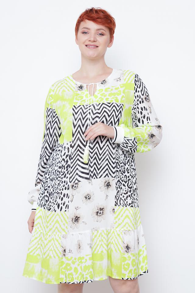 Платье Tuzzi приталенное с принтом