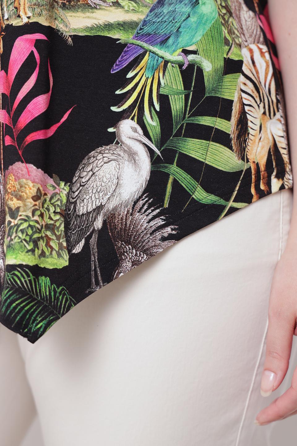 Футболка Doris Streich с принтом "Саванна"