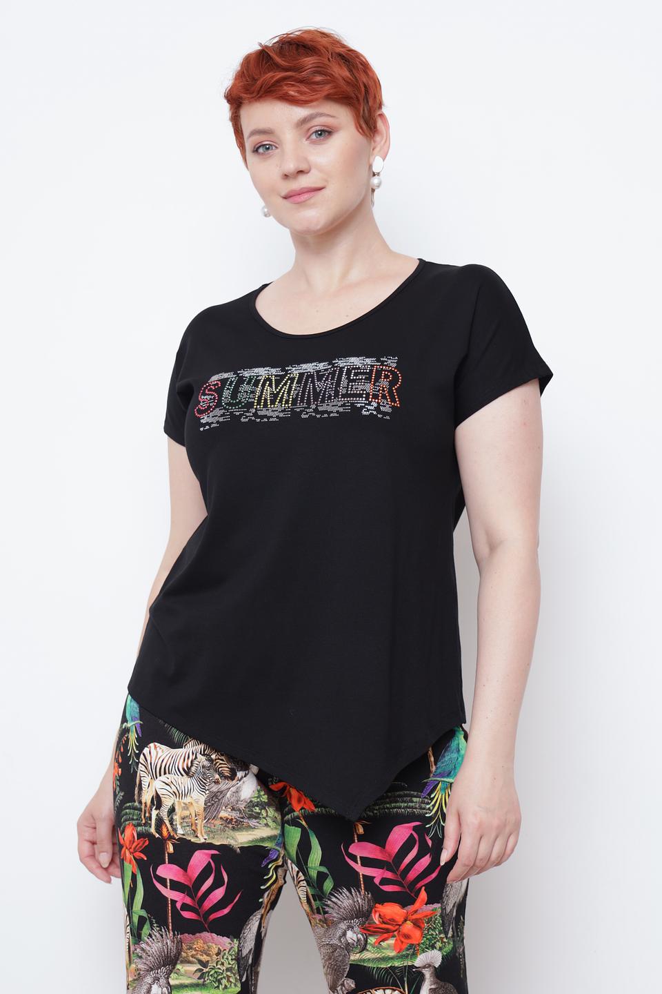 Футболка Doris Streich с принтом