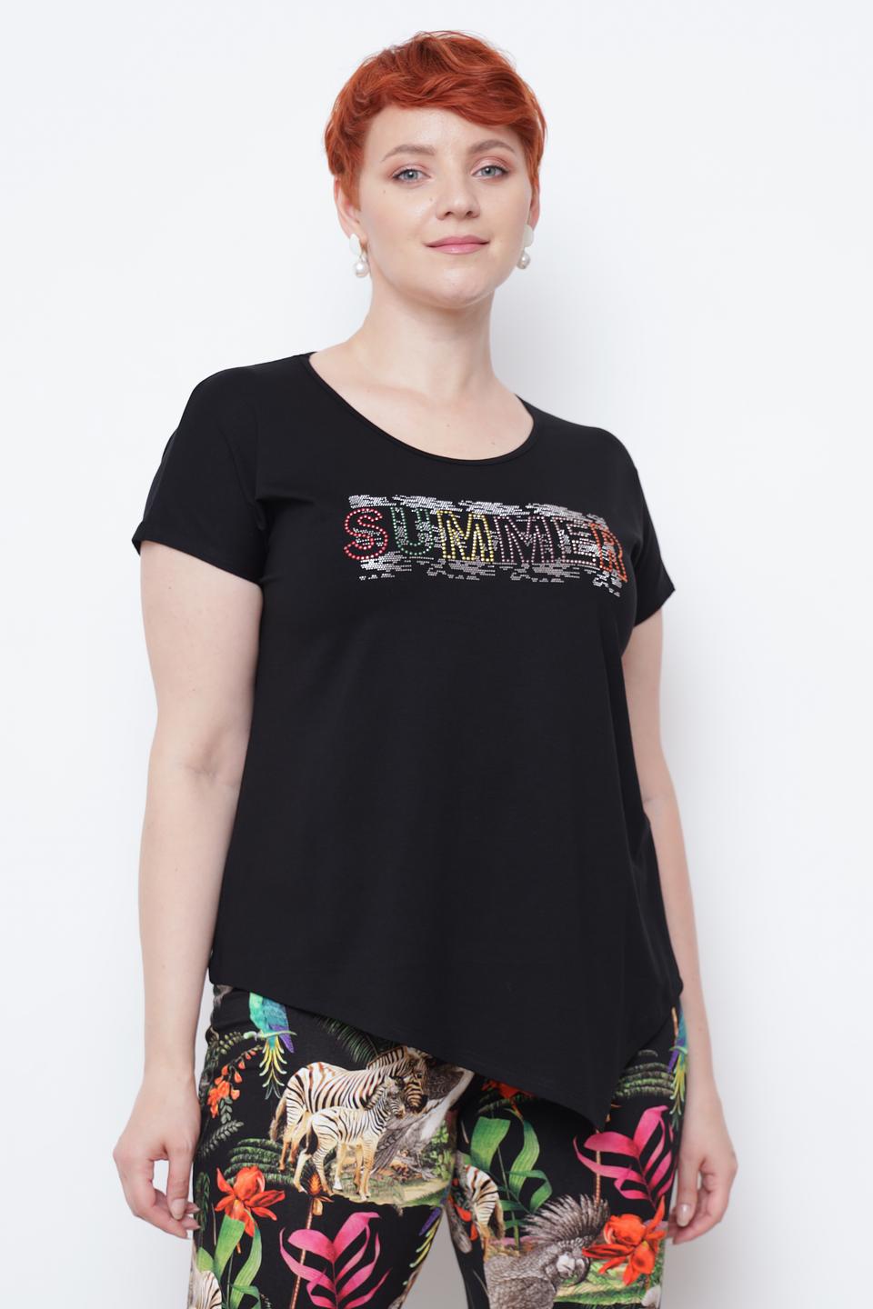 Футболка Doris Streich с принтом