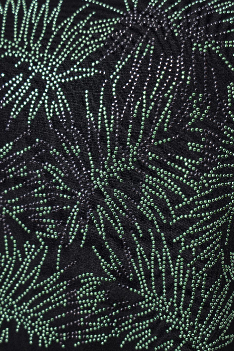 Футболка Doris Streich с принтом чёрная