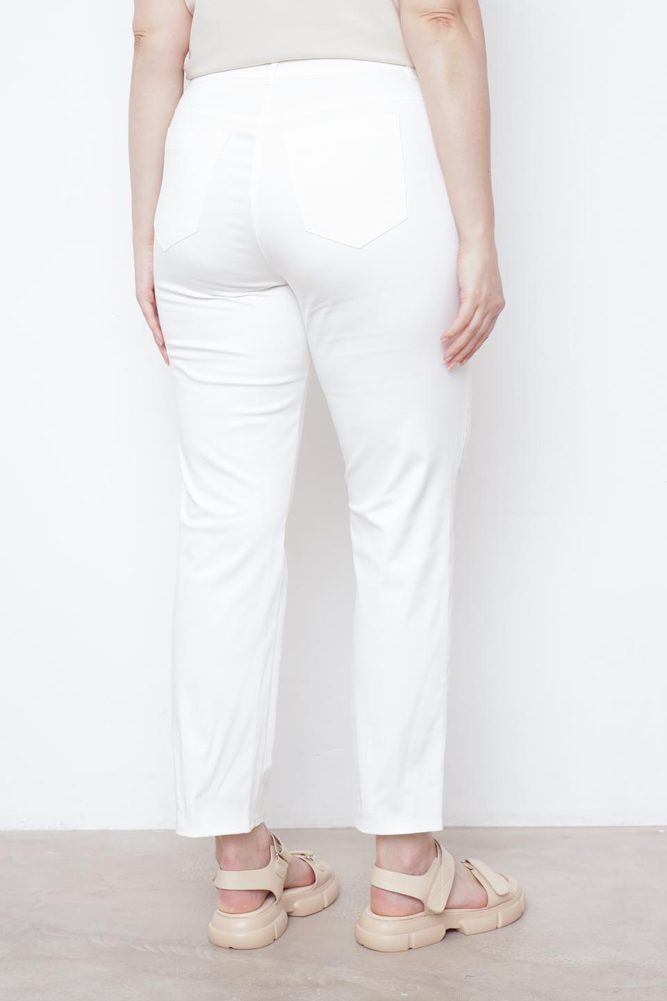 Брюки Frank Walder прямые белые