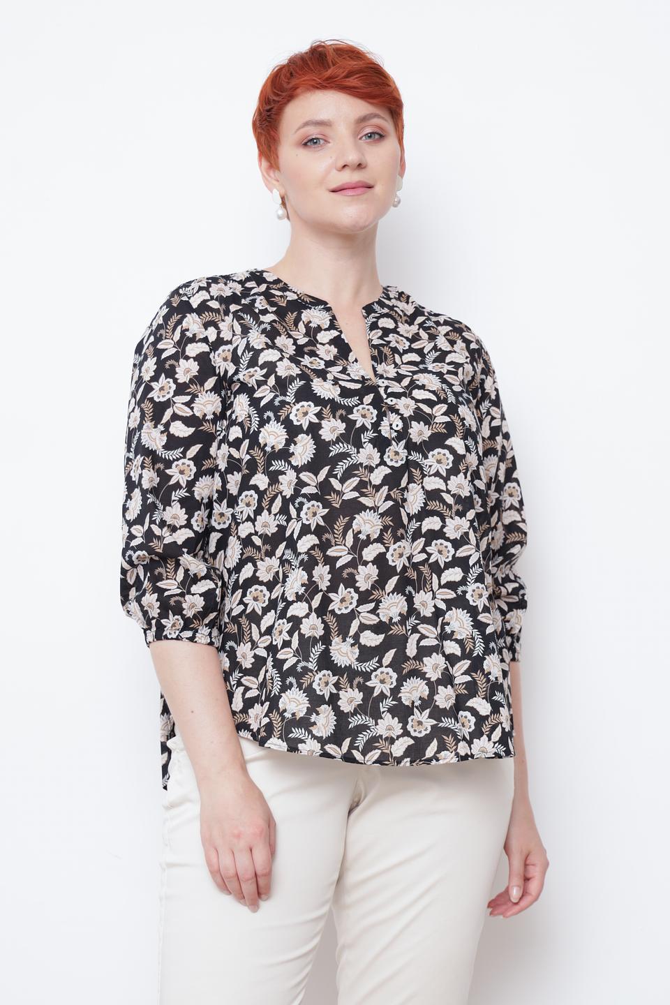 Блуза Taifun с цветочным принтом
