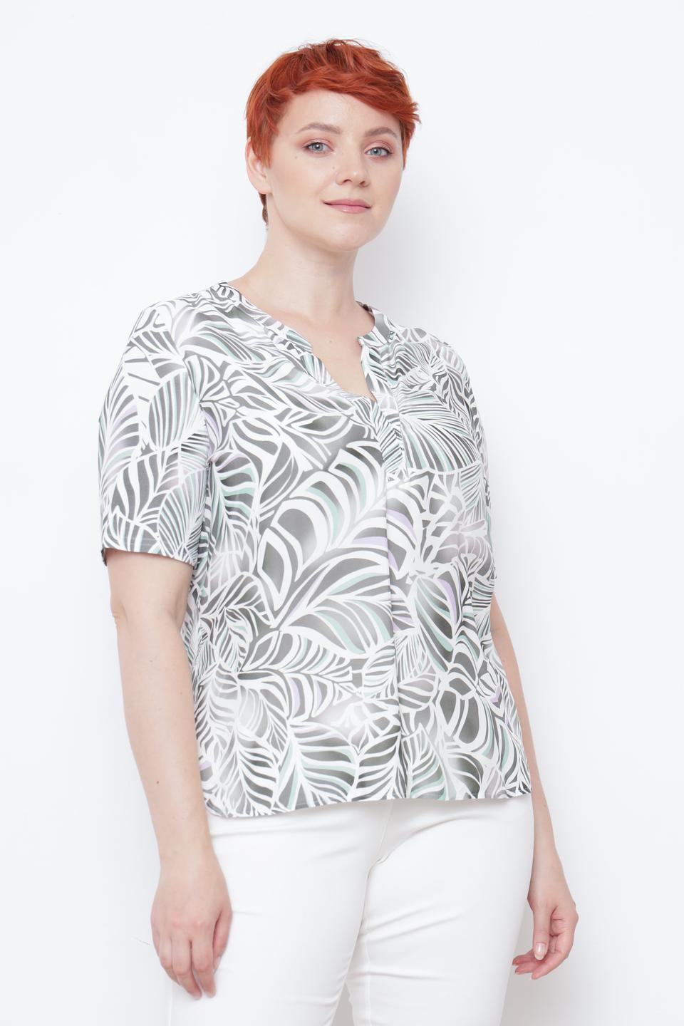 Блуза Frank Walder с принтом