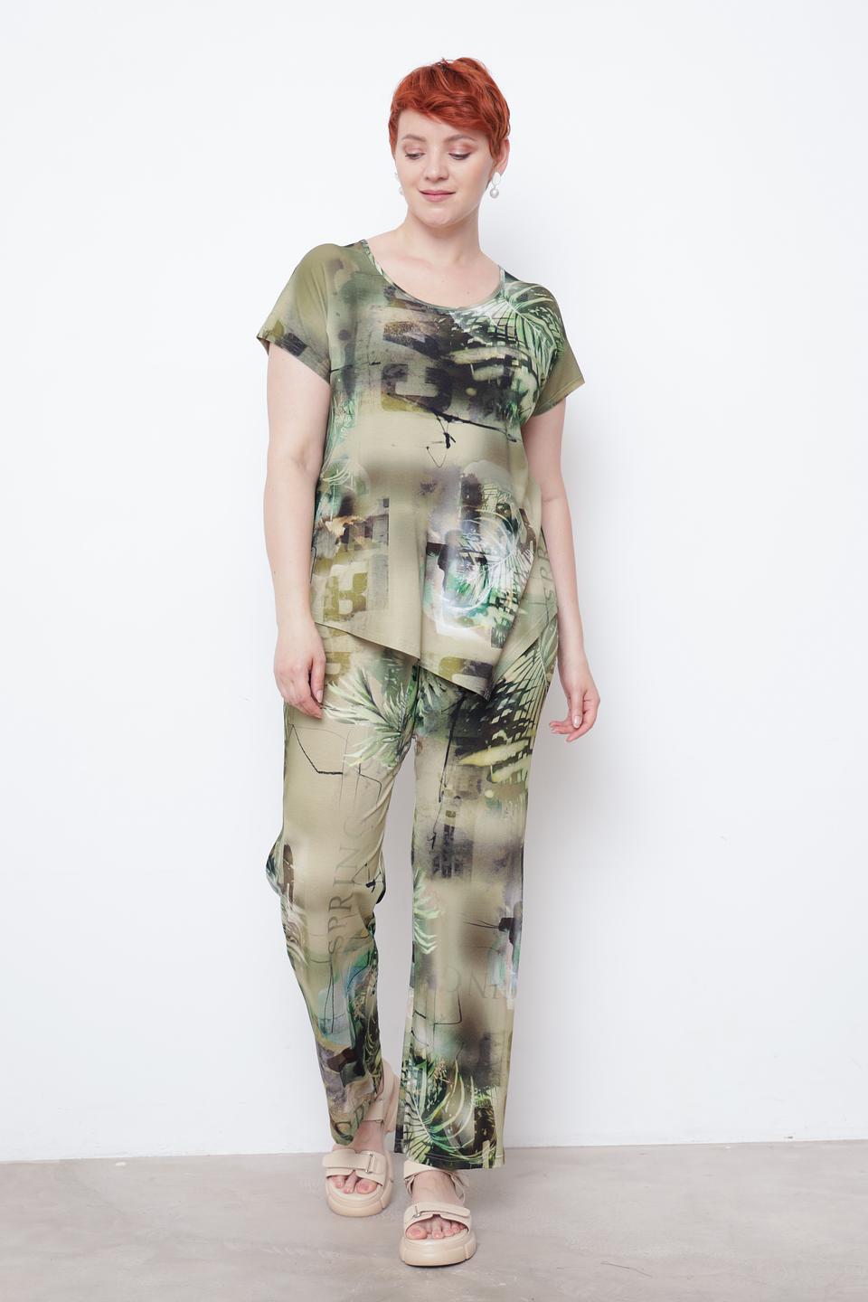 Брюки Doris Streich с принтом