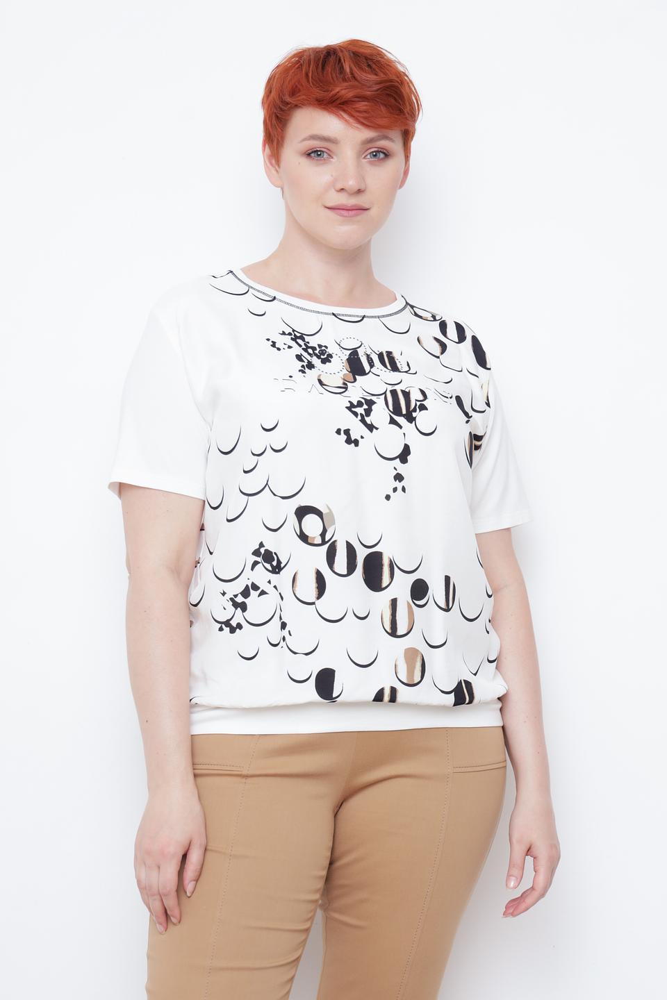 Блуза Frank Walder с принтом