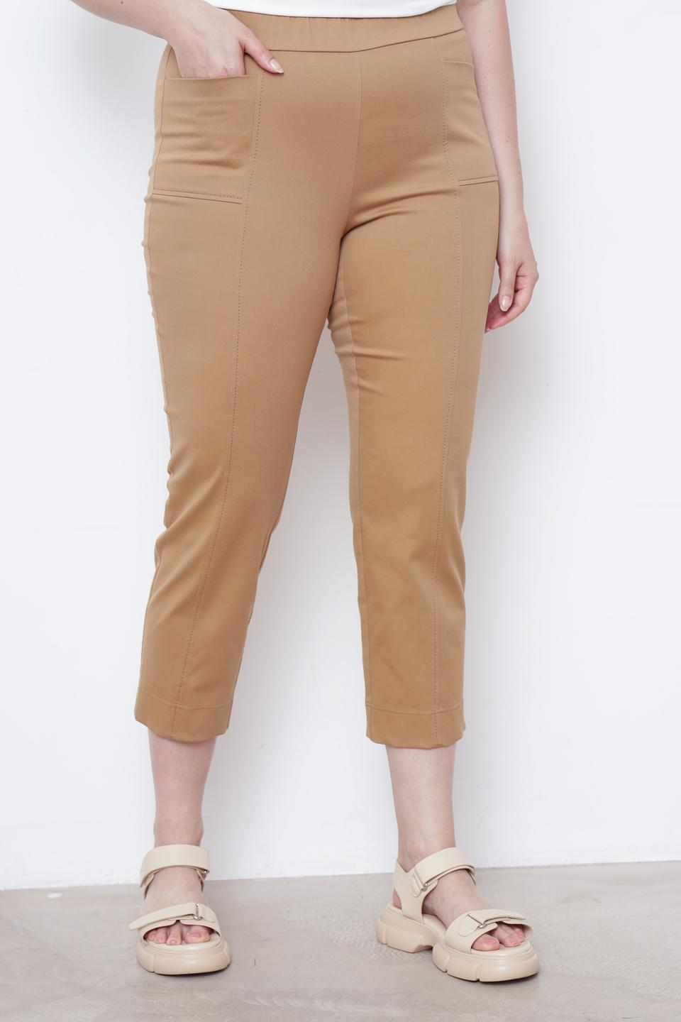 Брюки кюлоты Frank Walder бежевые