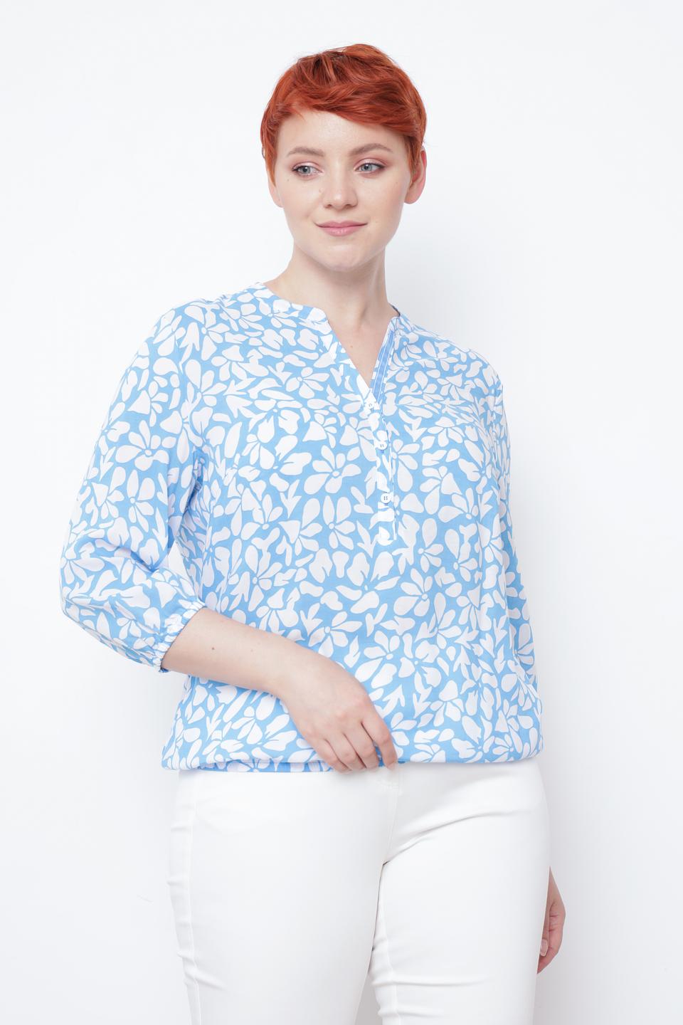 Блуза Rabe collection с цветочным принтом