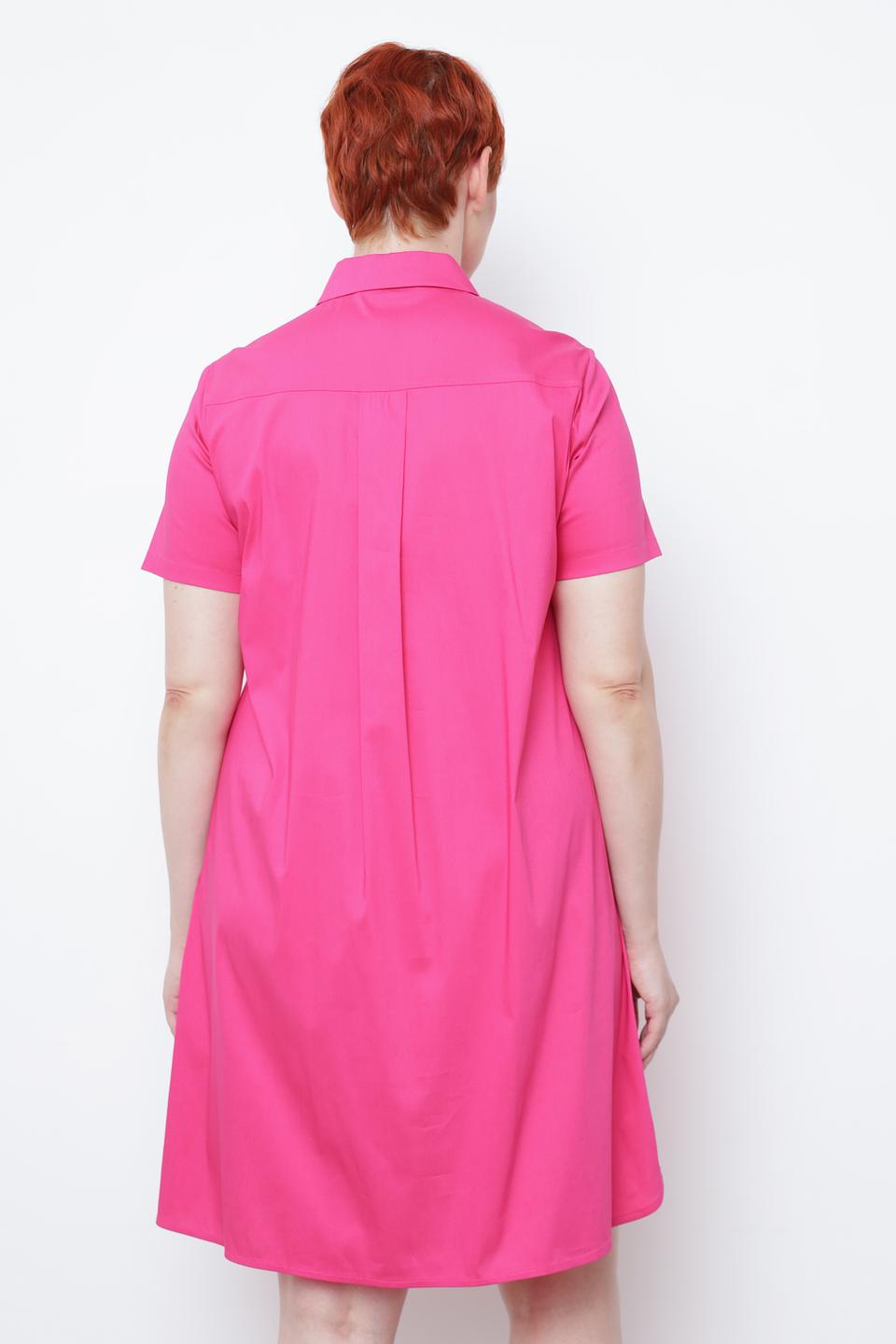 Платье рубашка Thomas Rabe фуксия