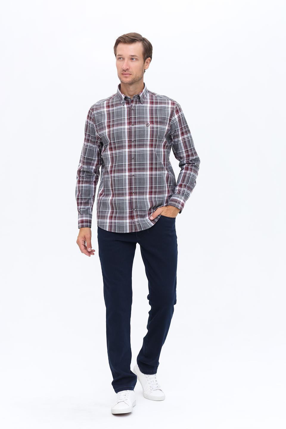 Рубашка Bugatti в клетку