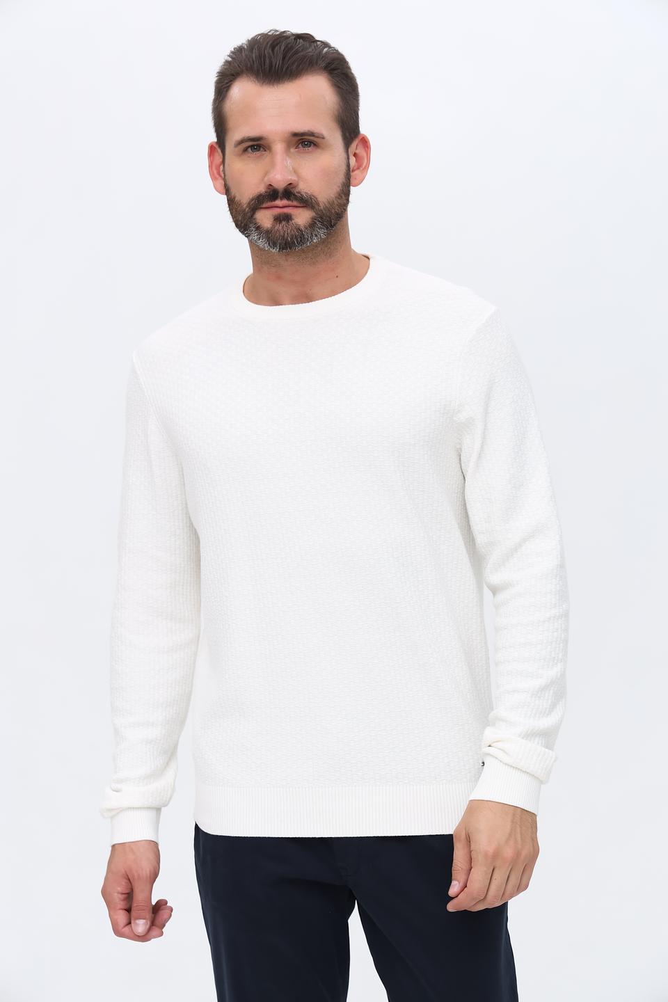 Джемпер Bugatti мужской белый