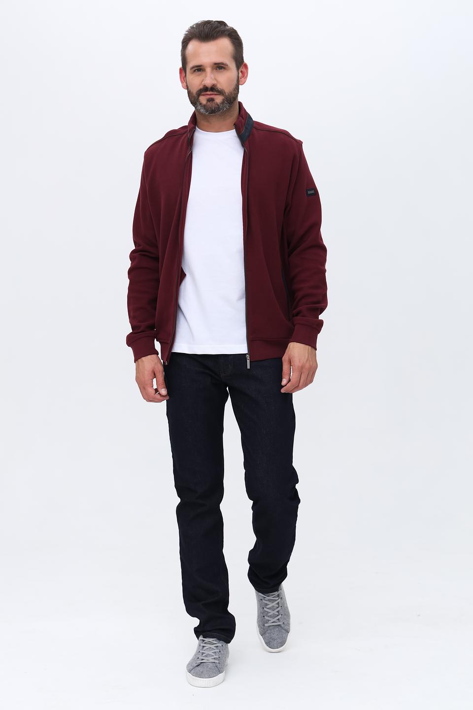 Кардиган Bugatti бордовый