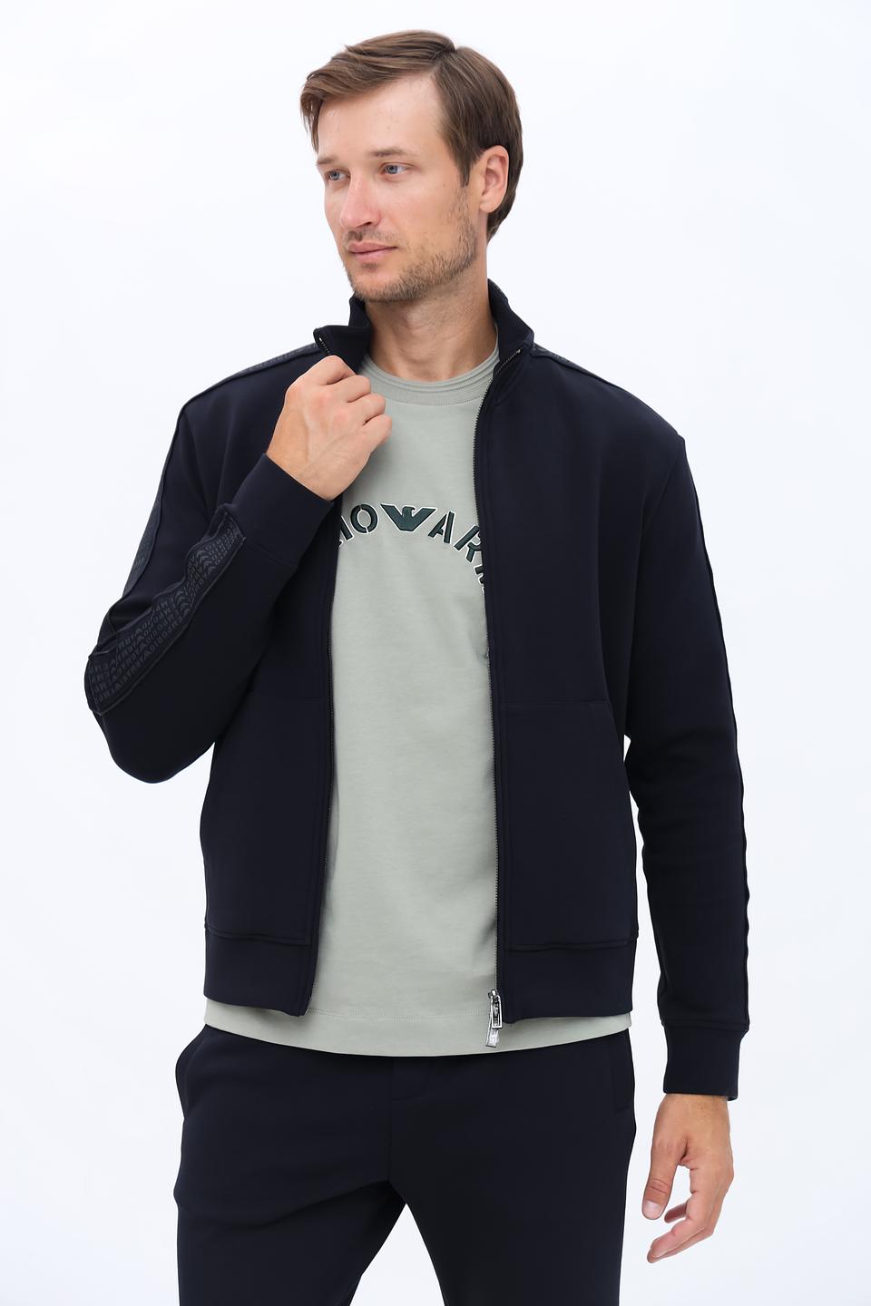 Кардиган Emporio Armani мужской тёмно-синий