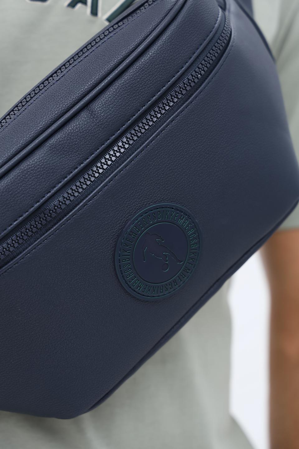 Сумка Bikkembergs поясная синяя