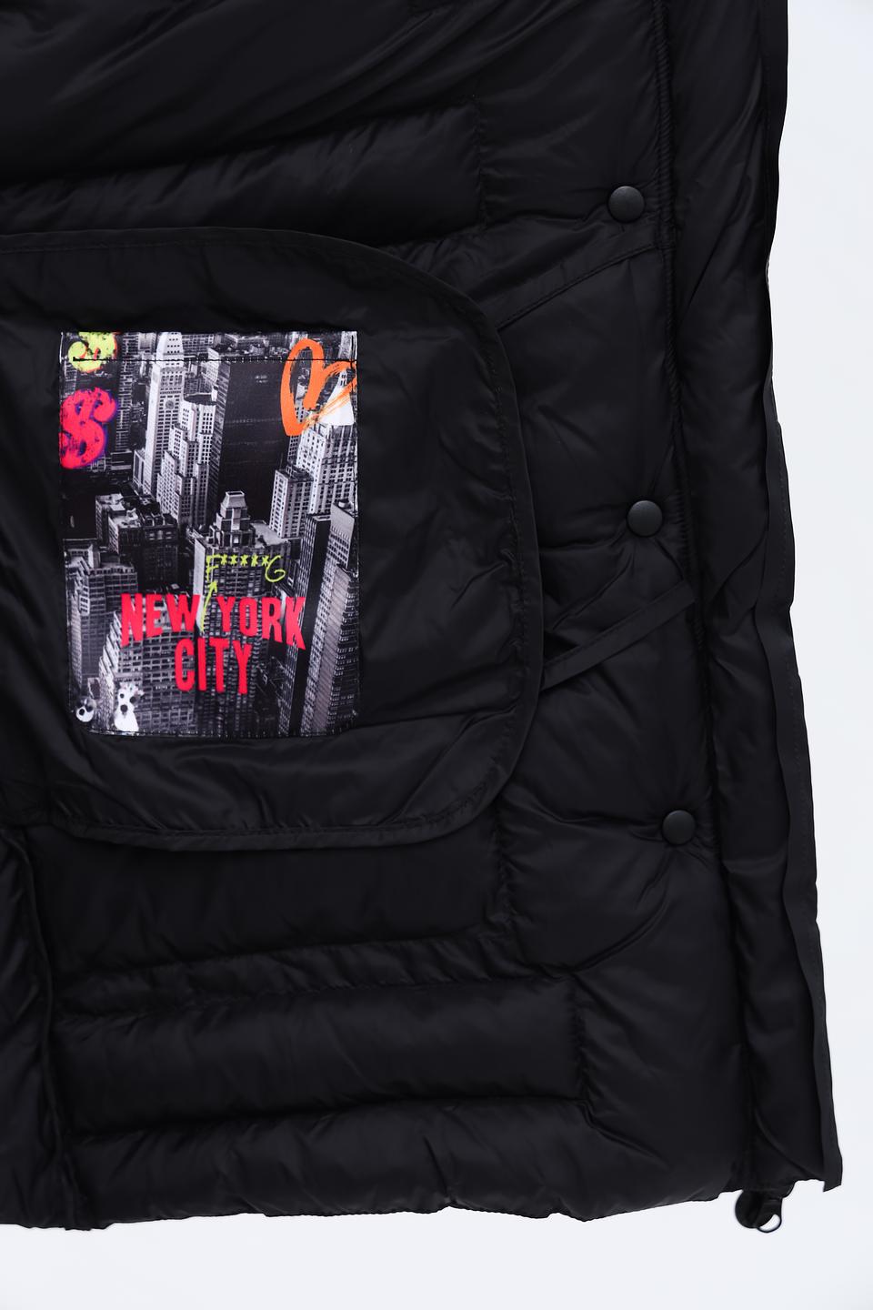 Куртка Frieda and Freddies стеганая чёрная