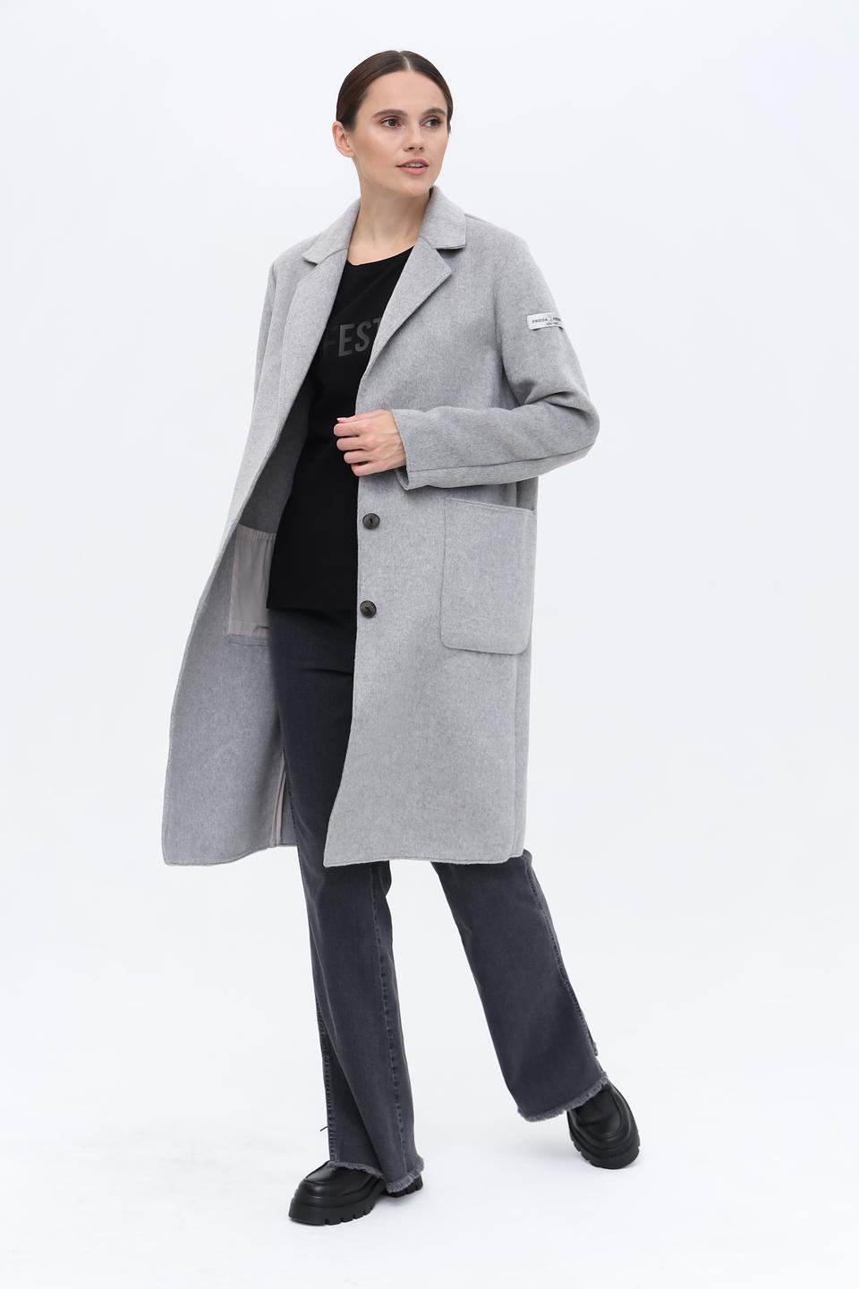 Пальто Frieda and Freddies серое
