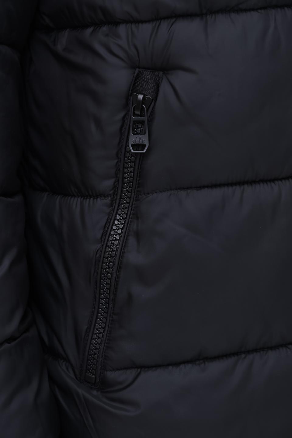 Пальто New Canadian стеганое чёрное