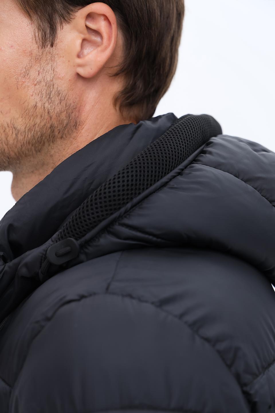 Пальто New Canadian стеганое чёрное