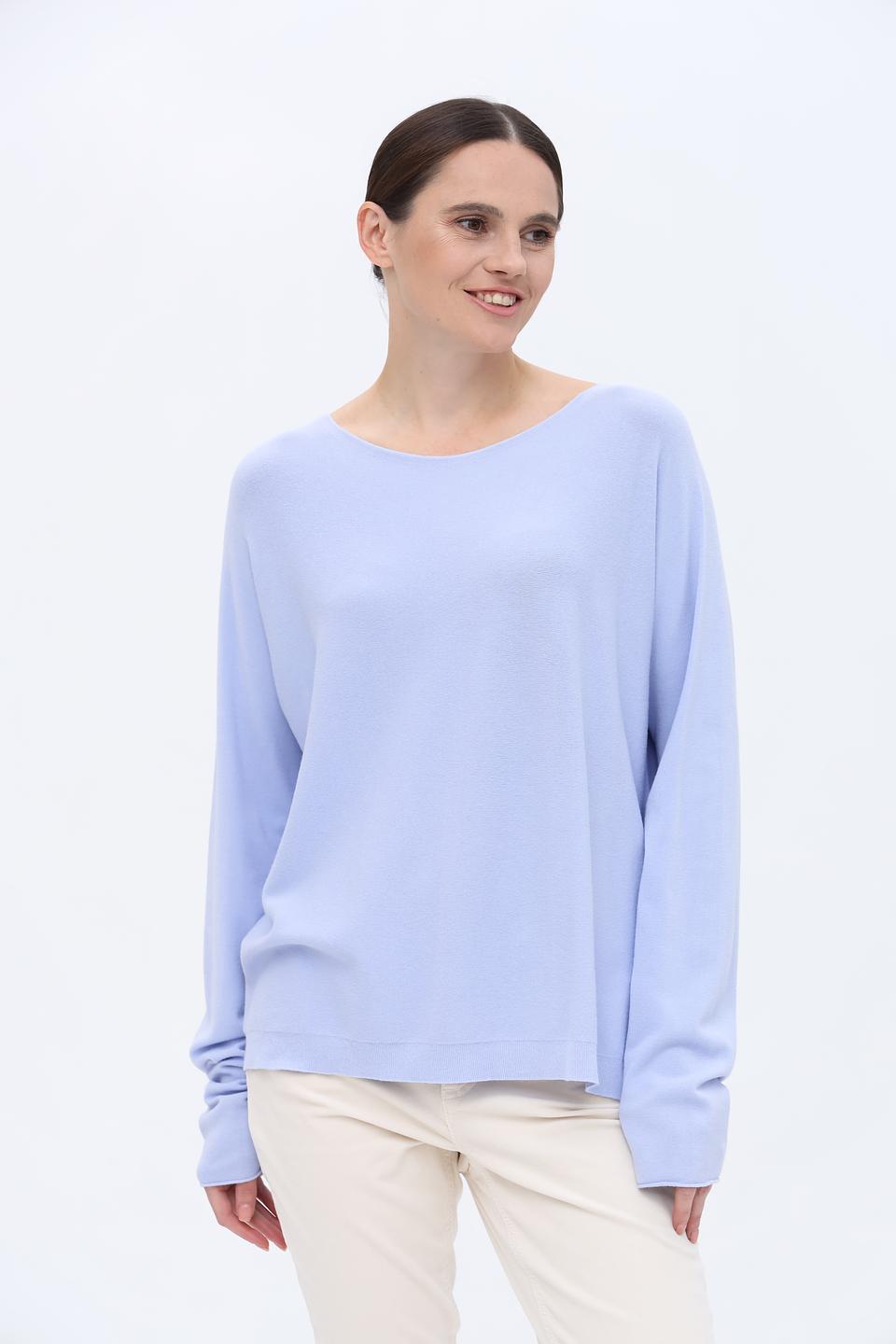 Пуловер Rich and Royal голубой