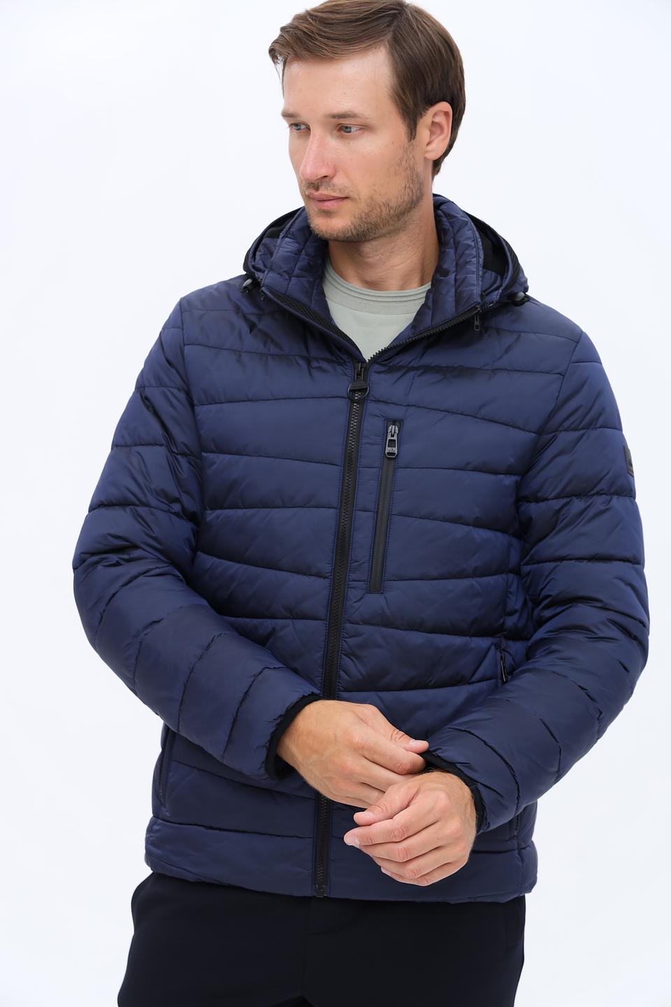 Куртка New Canadian стеганая синяя