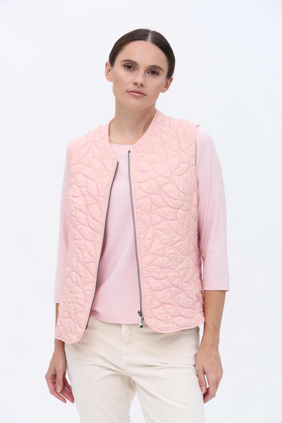 Жилет Sommer mann стеганый розовый