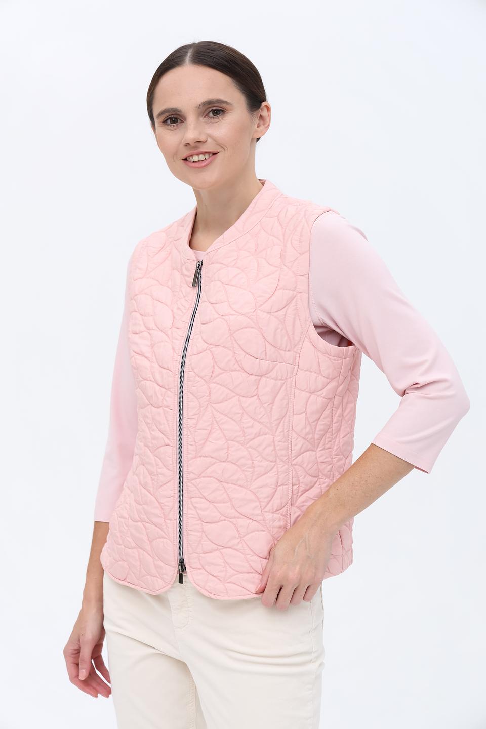 Жилет Sommer mann стеганый розовый