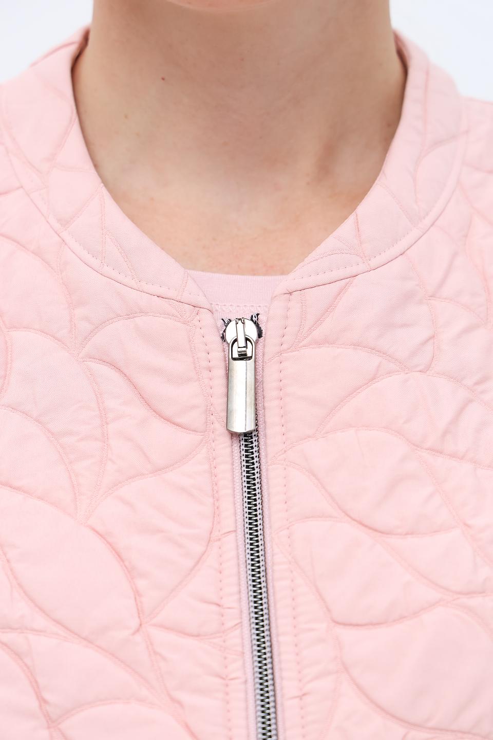 Жилет Sommer mann стеганый розовый