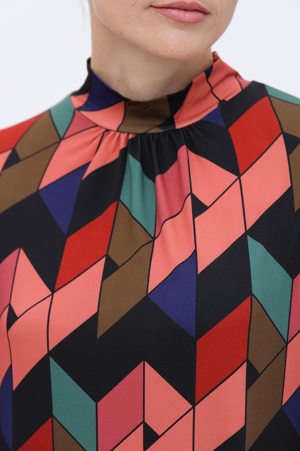 Платье Miss Lagotte с геометрическим принтом