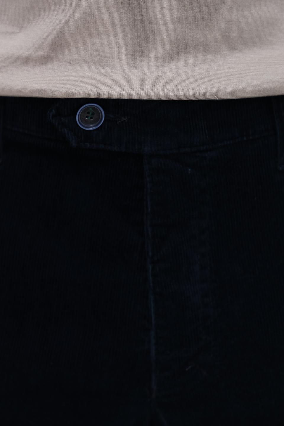 Брюки Club of comfort вельветовые тёмно-синие