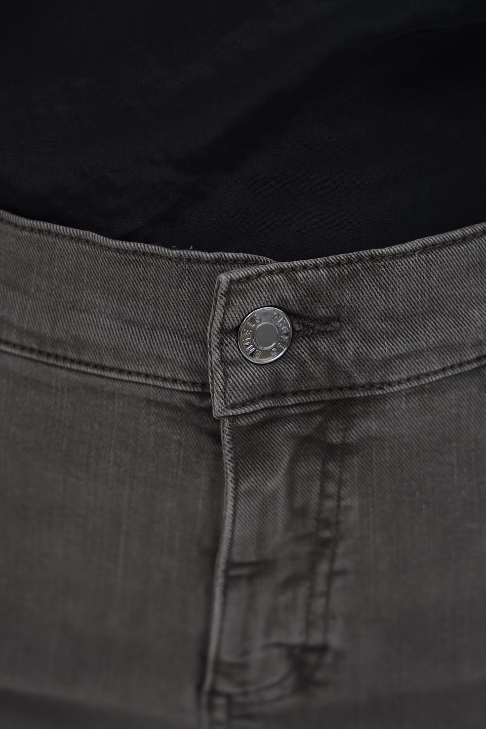 Джинсы Angels серые с молниями