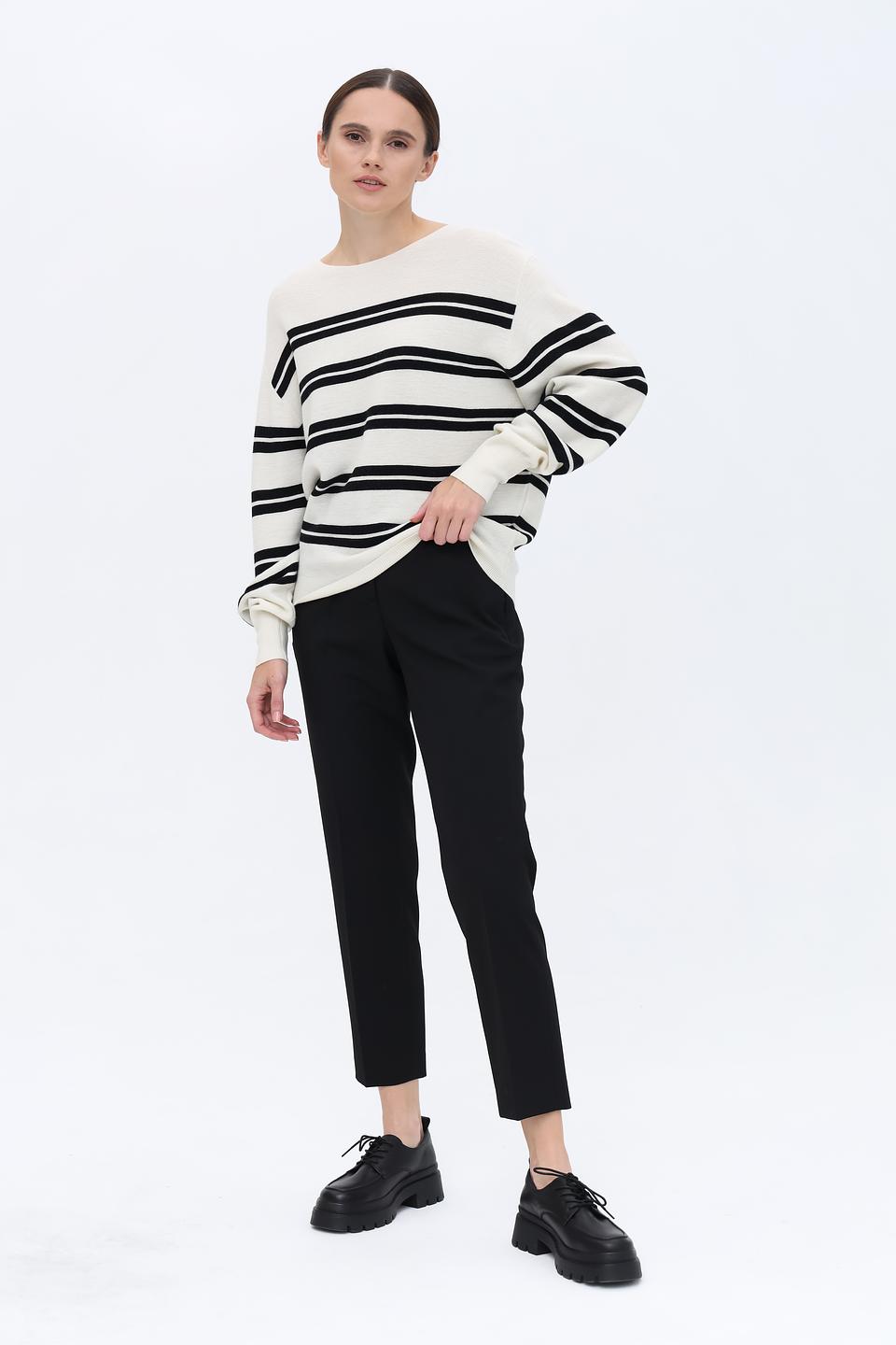 Пуловер Luisa Cerano в полоску