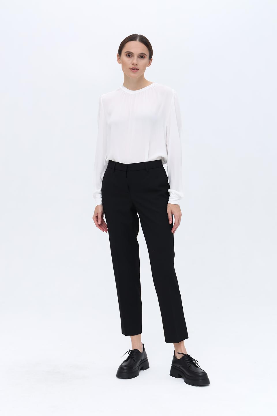 Брюки классические Luisa Cerano чёрные