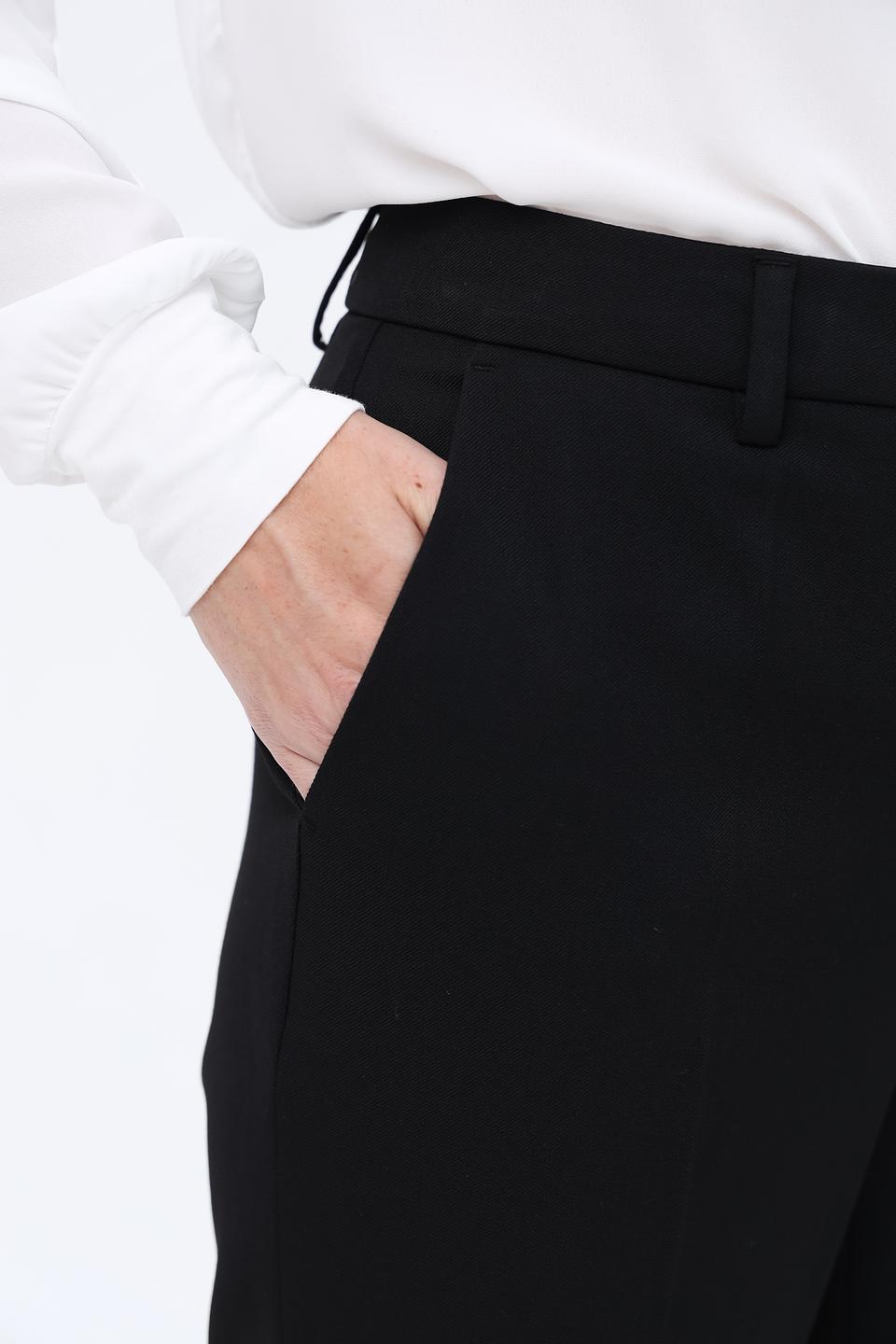 Брюки классические Luisa Cerano чёрные