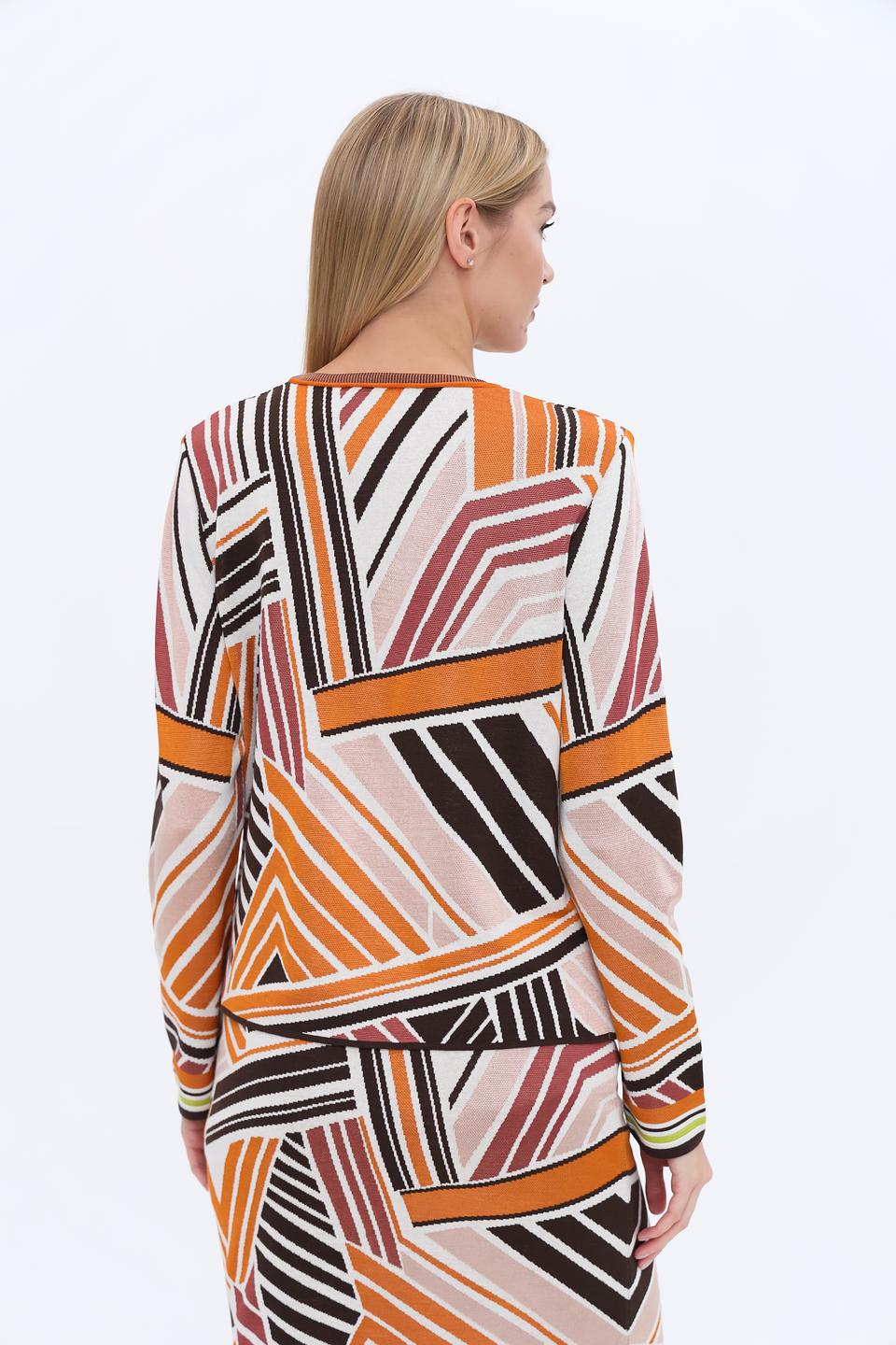 Пуловер Marc Cain геометрия