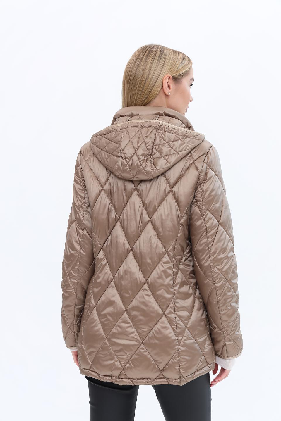 Куртка Lebek стеганая бежевая