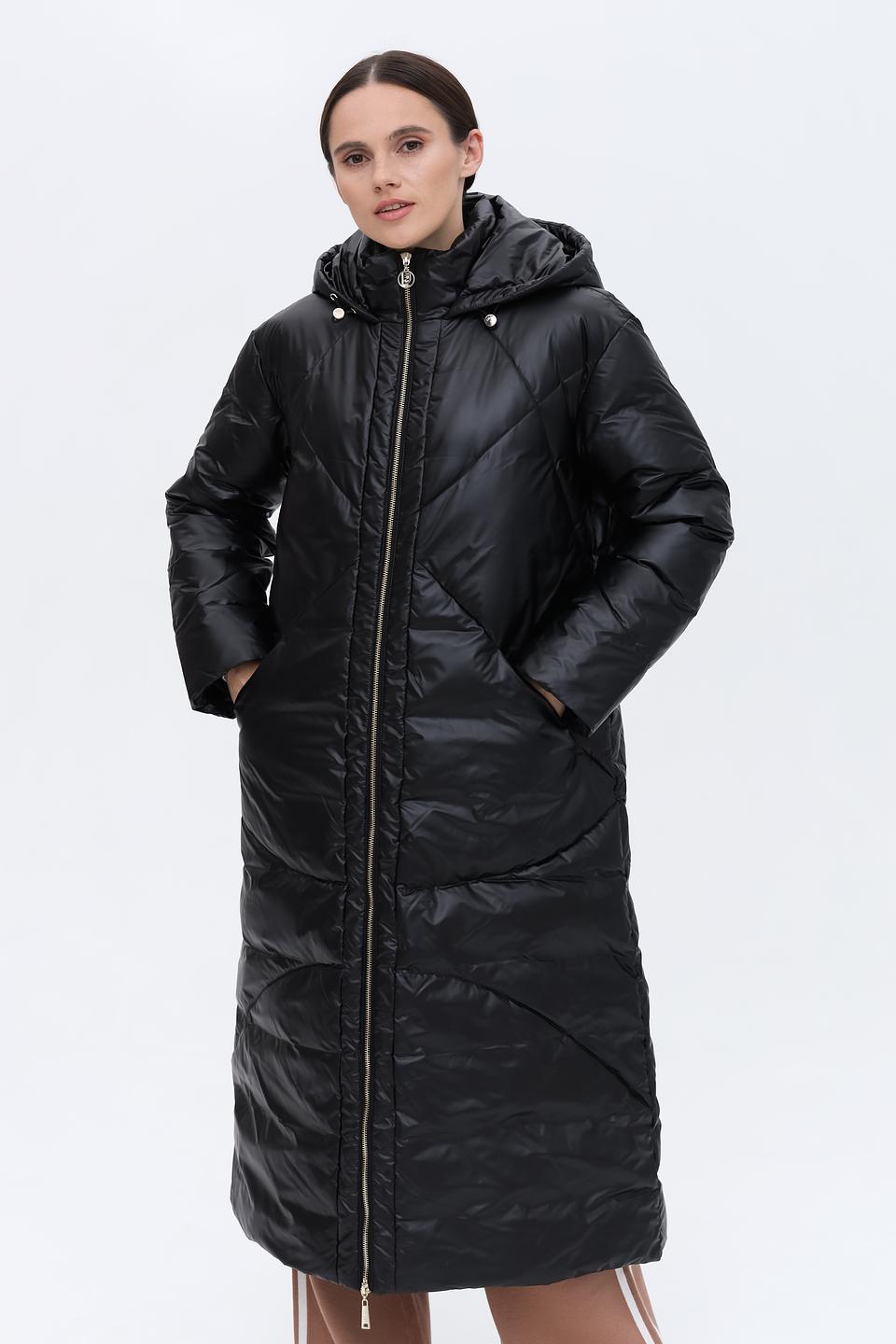 Пальто Liu-Jo стеганое чёрное