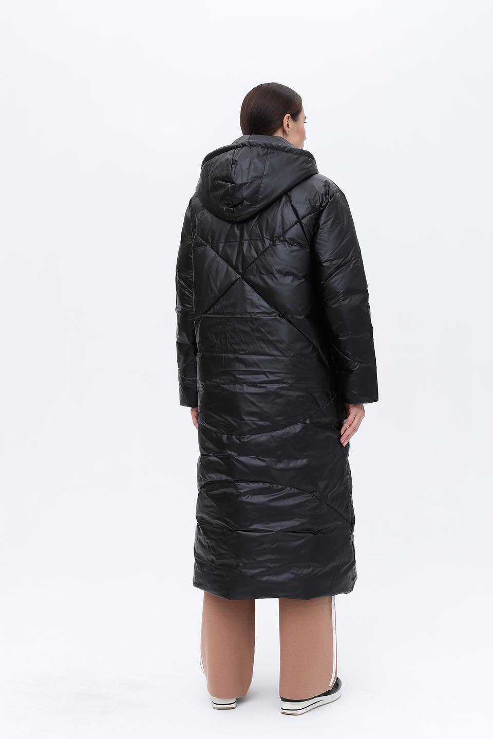 Пальто Liu-Jo стеганое чёрное