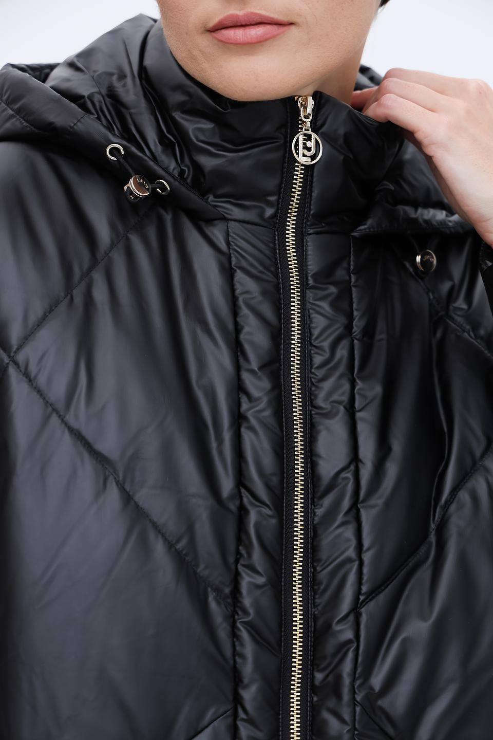 Пальто Liu-Jo стеганое чёрное