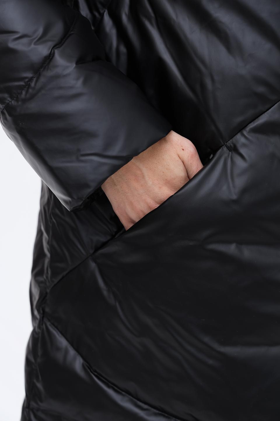 Пальто Liu-Jo стеганое чёрное