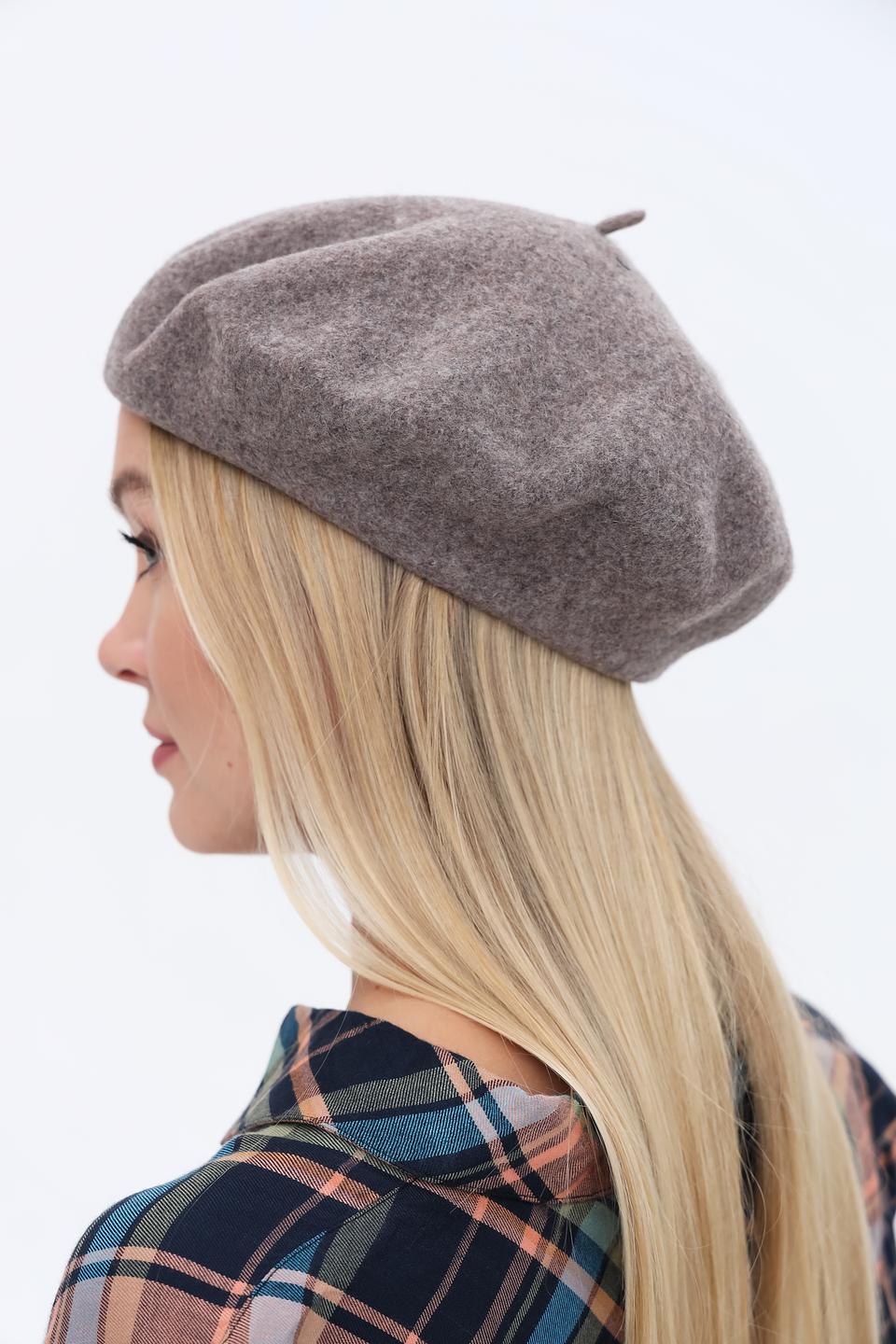 Берет Seeberger серый