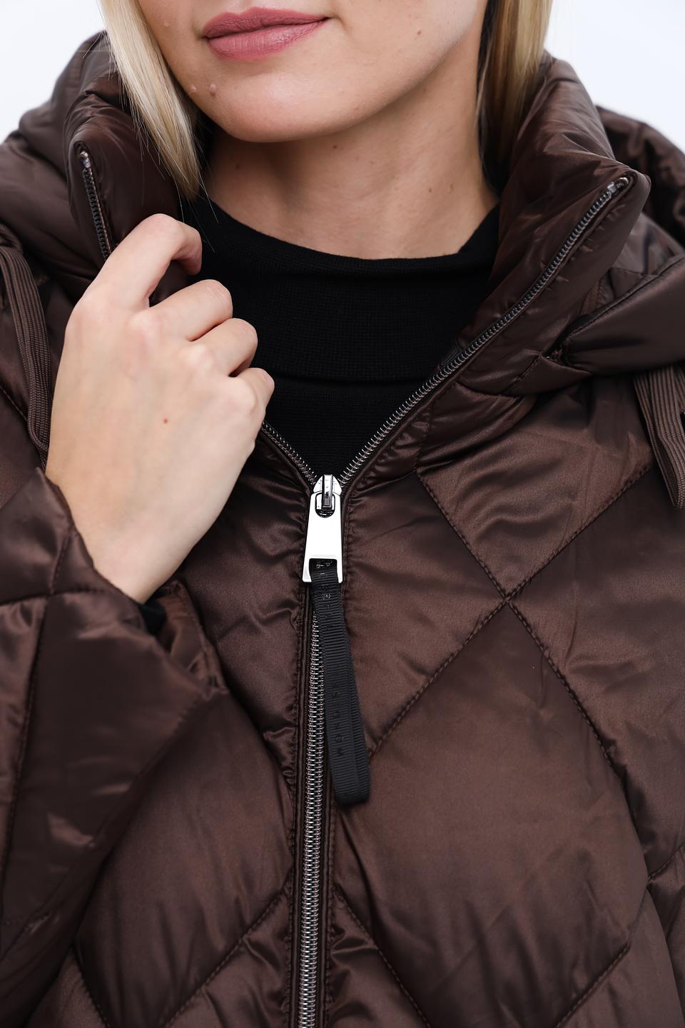Куртка Lebek стеганая коричневая