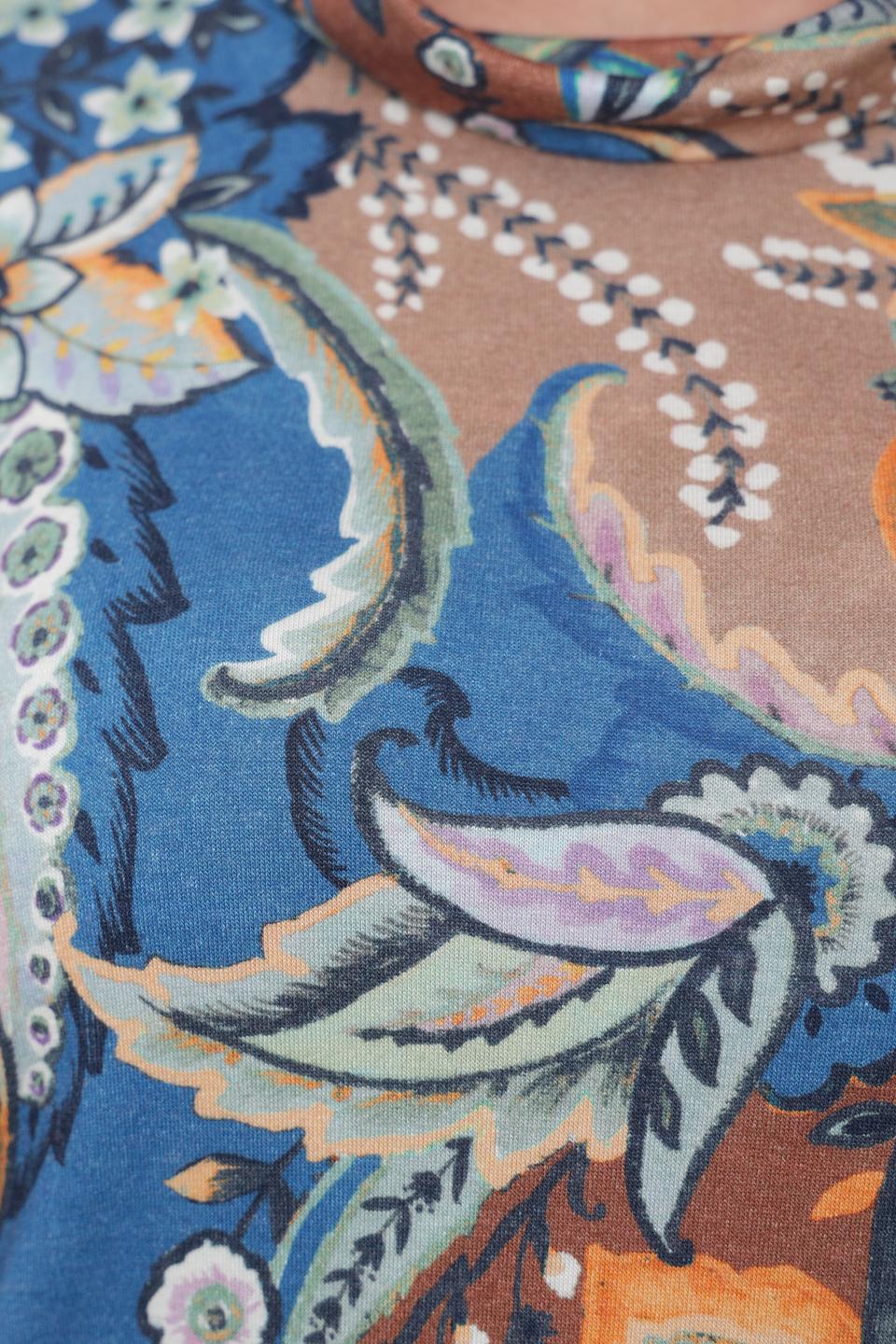 Блуза Erfo с цветочным принтом