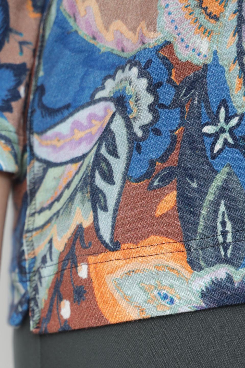 Блуза Erfo с цветочным принтом