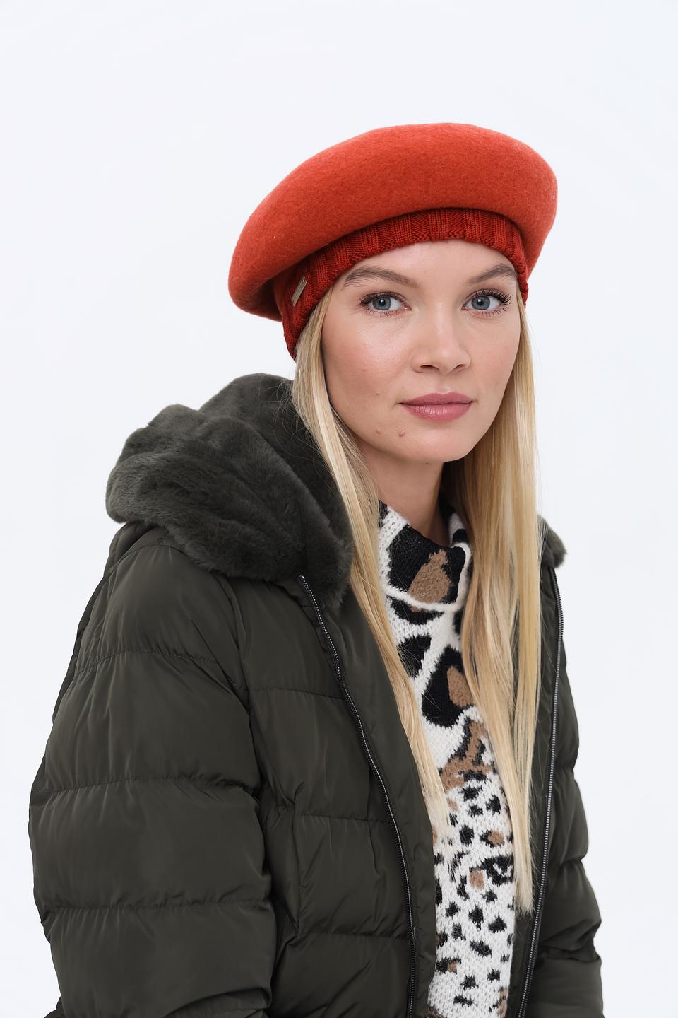 Берет Seeberger рыжий