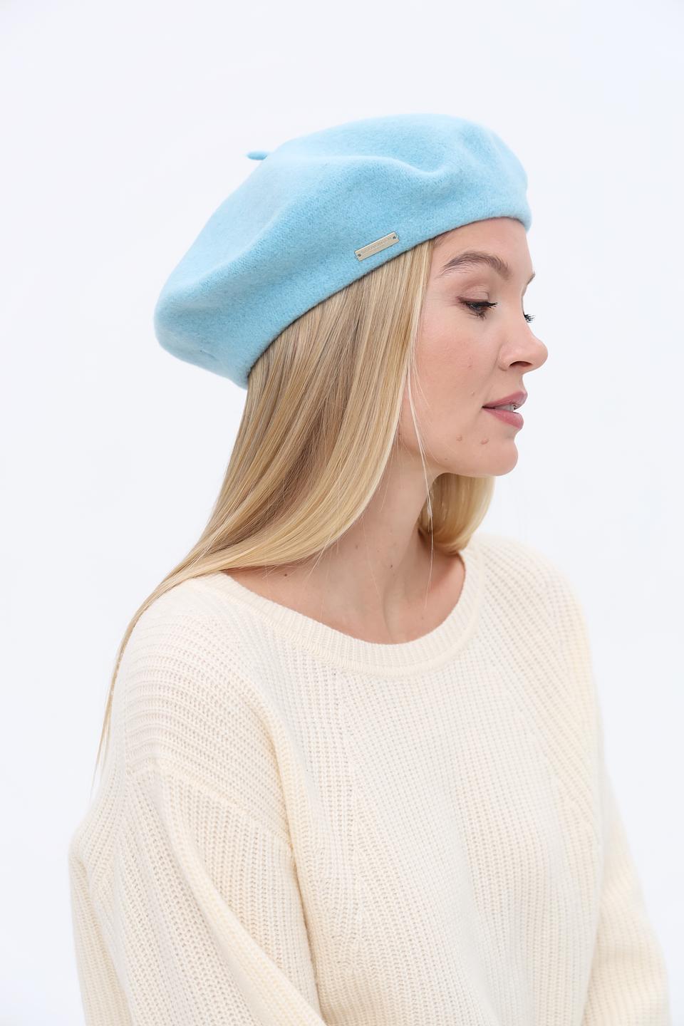 Берет Seeberger голубой