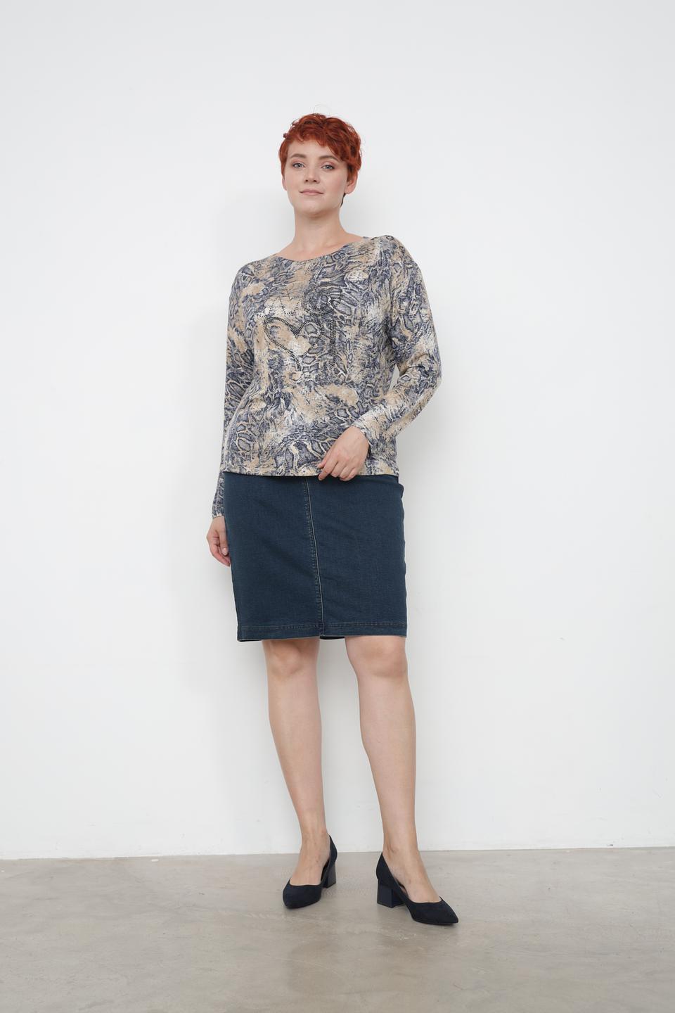 Юбка Barbara Lebek джинсовая