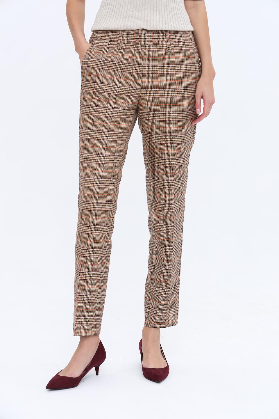 Брюки кл Gardeur в клетку