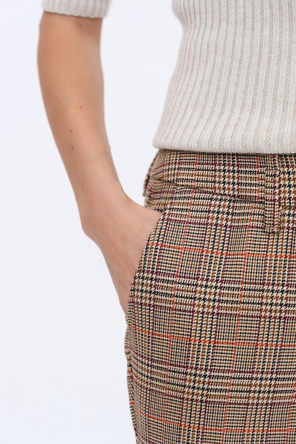 Брюки кл Gardeur в клетку